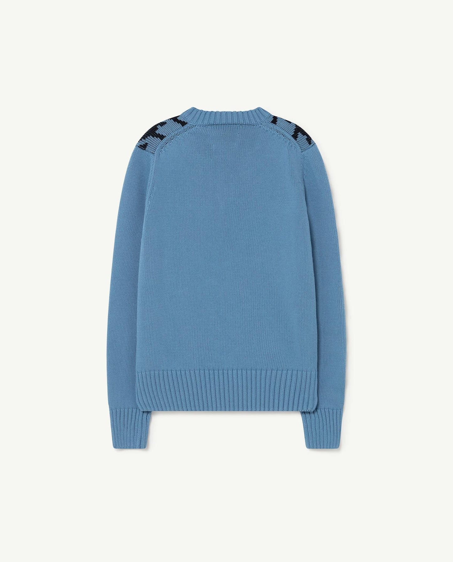 Bull kids sweater blue logo Knitwear The Animals Observatory