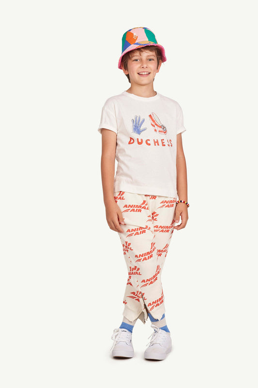 Panther pants White animal air Trousers The Animals Observatory