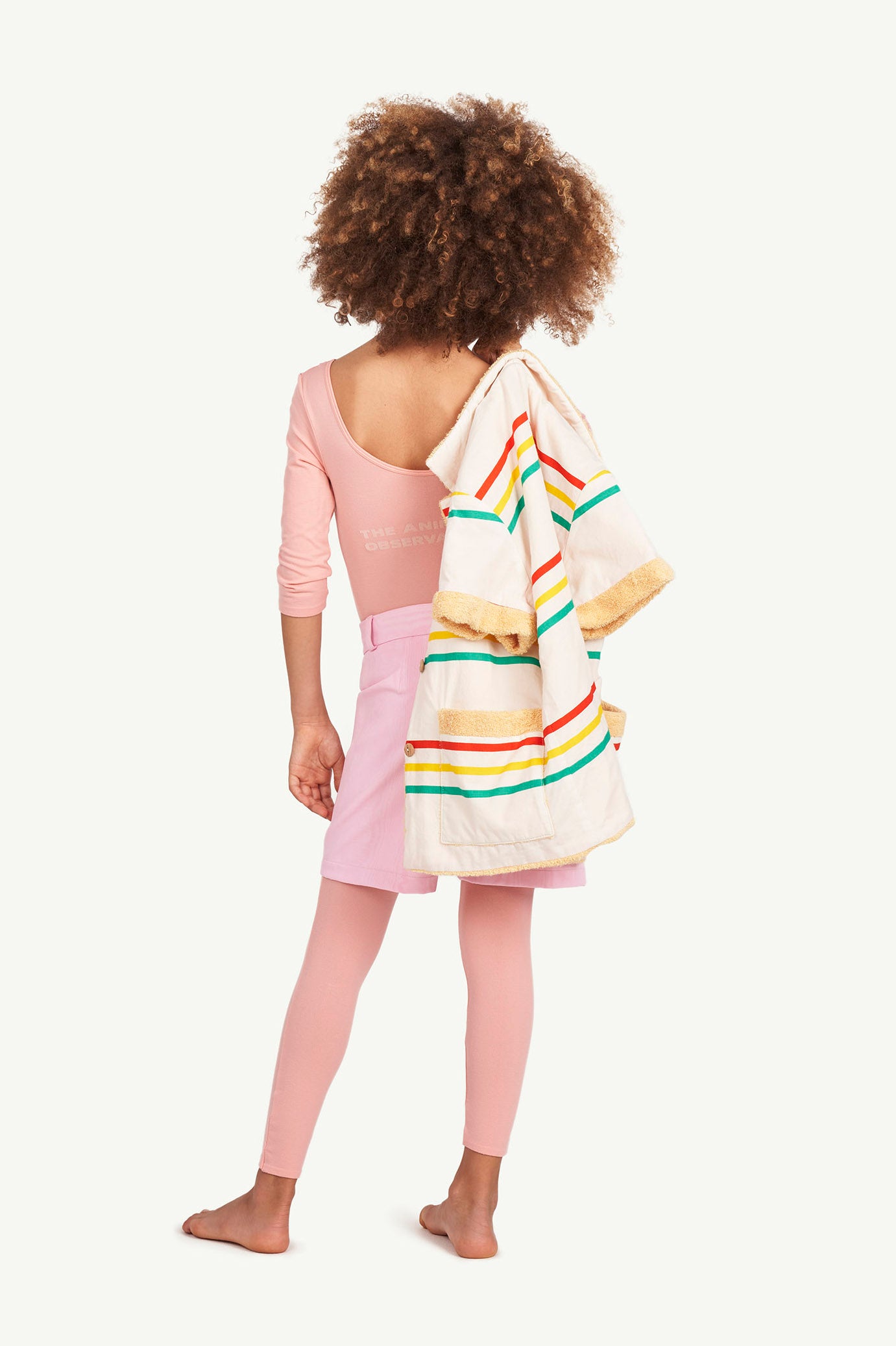 Crocodile kids jumpsuit Pink Jumpsuits The Animals Observatory