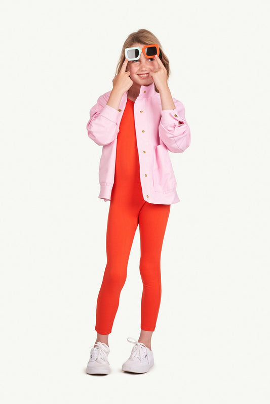 Moare Tiger Kids jacket Pink Outerwear The Animals Observatory