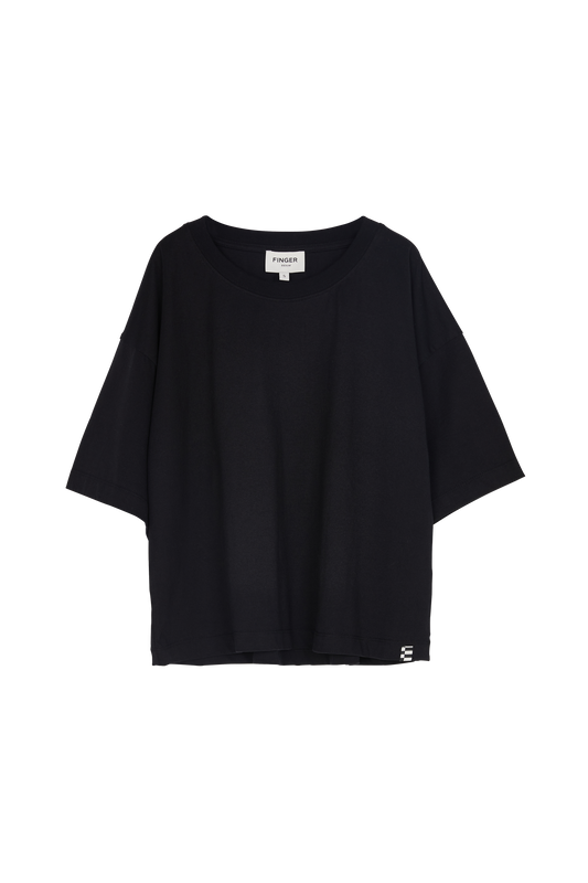 SC 002 Black - Cropped T-shirt | Women