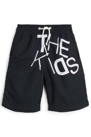 Simão The Kids Black SWIM SHORTS Wolf & Rita