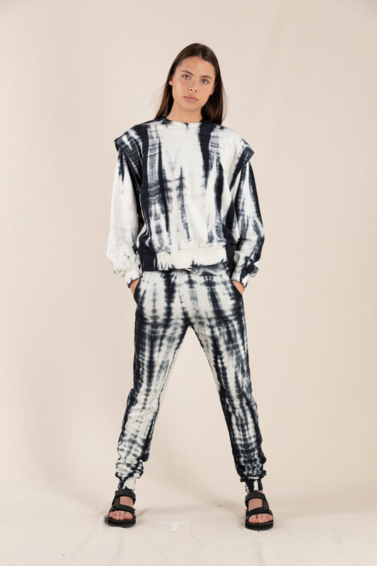 SPRINTER Off White Tie & Dye - Jogger Pants | Women