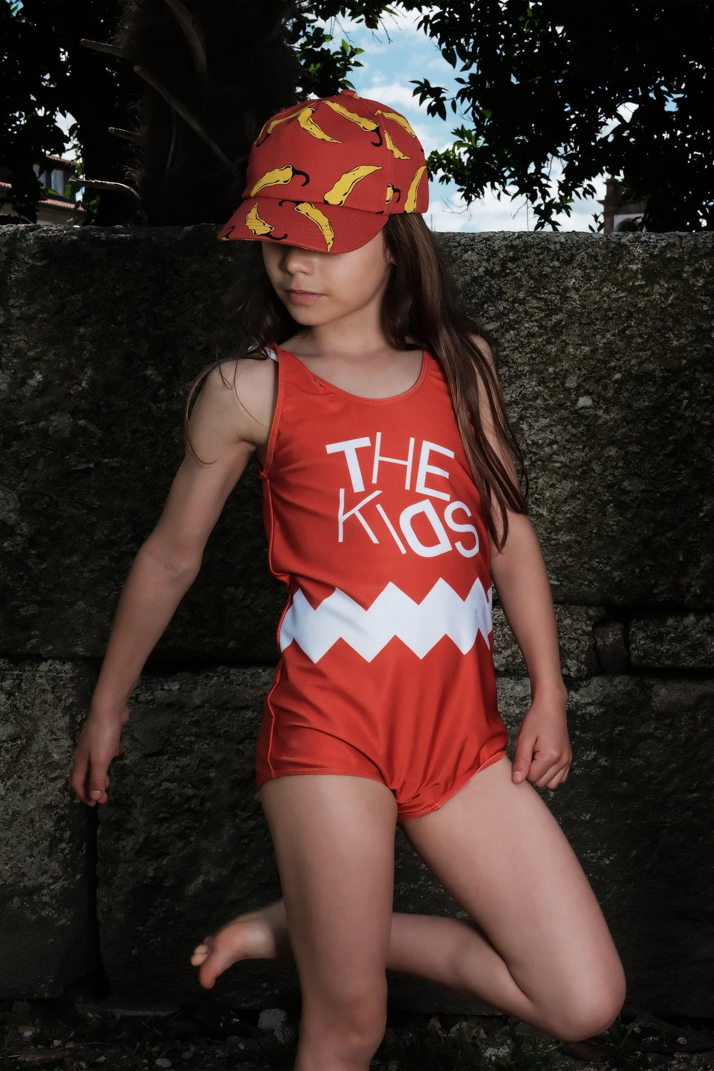 Bruna The Kids Red SWIMSUIT Wolf & Rita