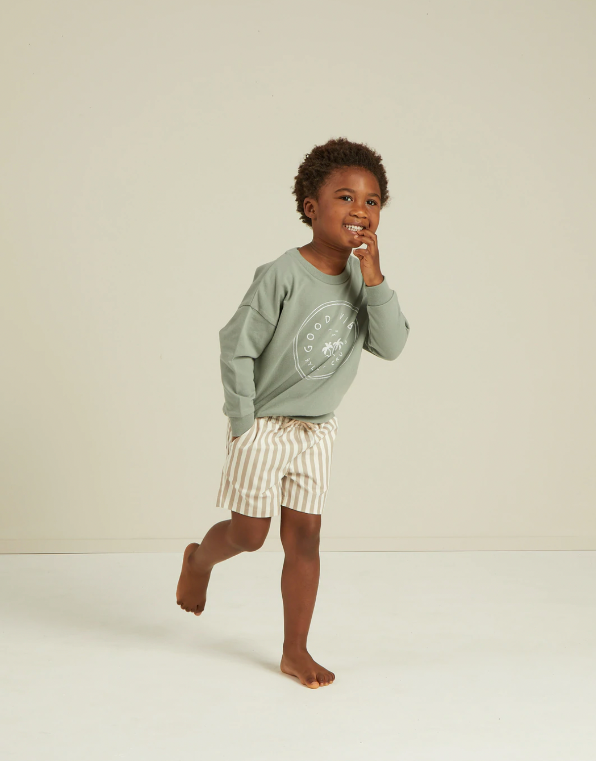 Boardshort grey stripe