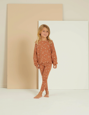 Slouchy pullover starfish