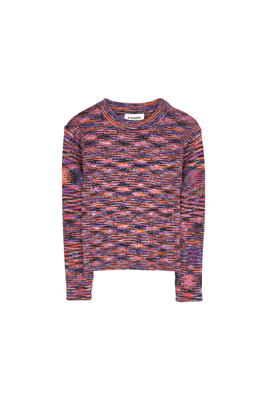 TRIBECA Purple - Long Sleeve Jumper