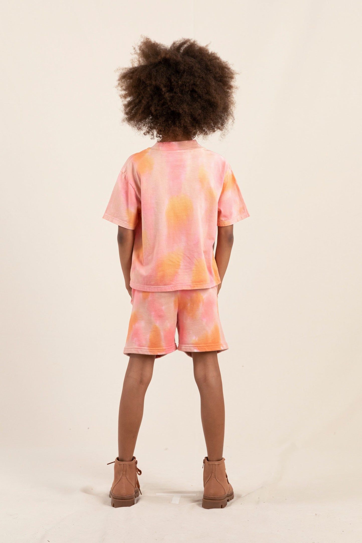 TRINITY Rainbow Tie & Dye - Elasticated Shorts | Women