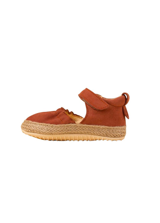 Terracota Strap Ballerinas Shoes & Booties Dulis Shoes