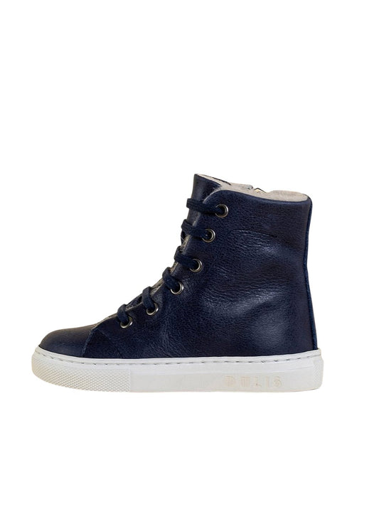 Navy High Top Sneakers Shoes Dulis Shoes