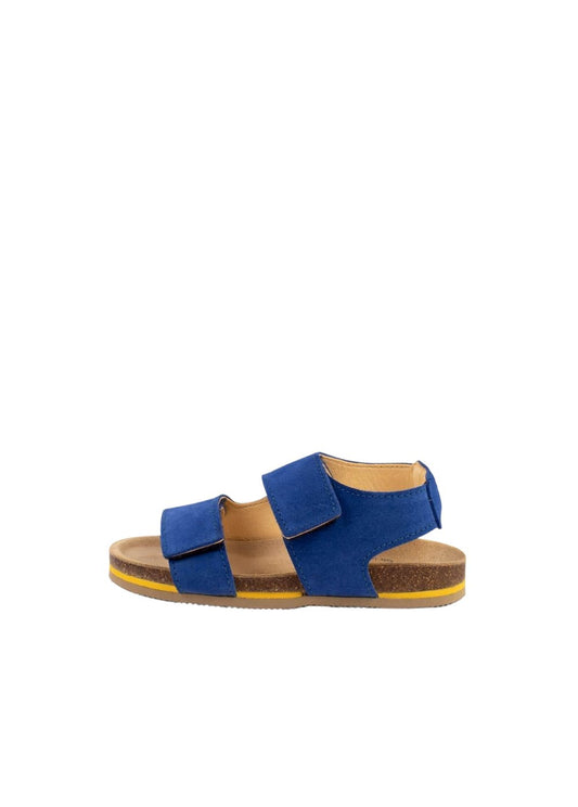 Blue D-Velcro Sandals Shoes Dulis Shoes