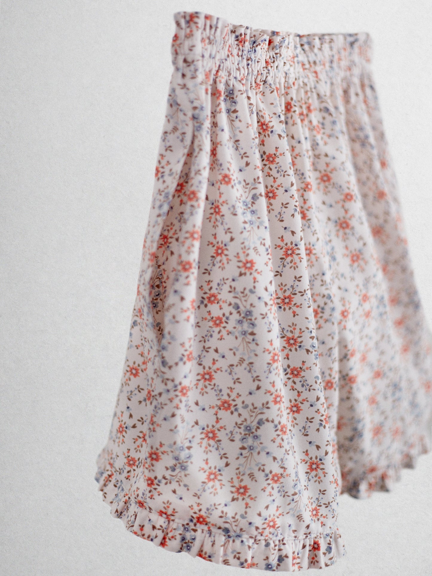 Rose poplin luna short