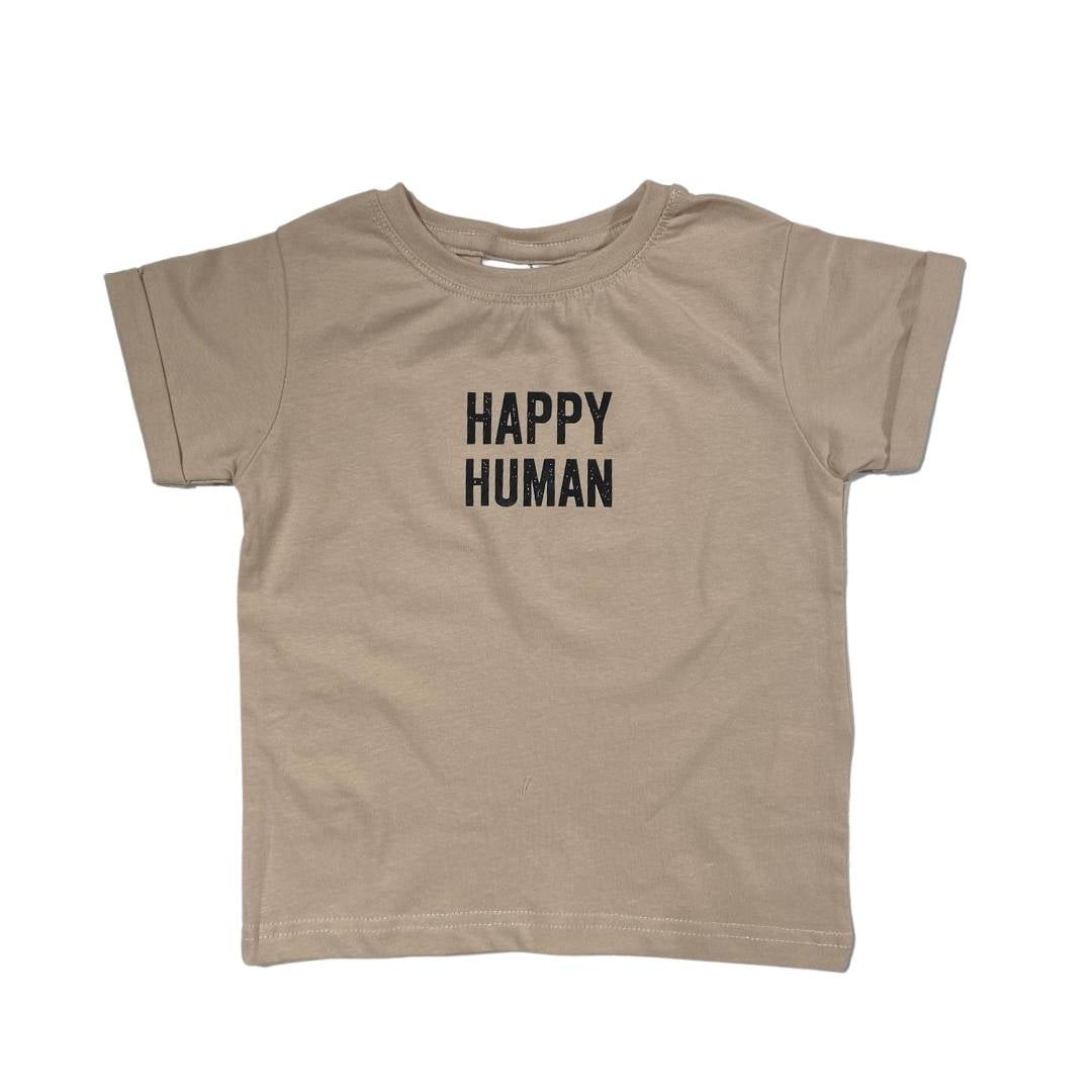 T-Shirt Happy Human: Cement