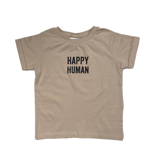 T-Shirt Happy Human: Cement