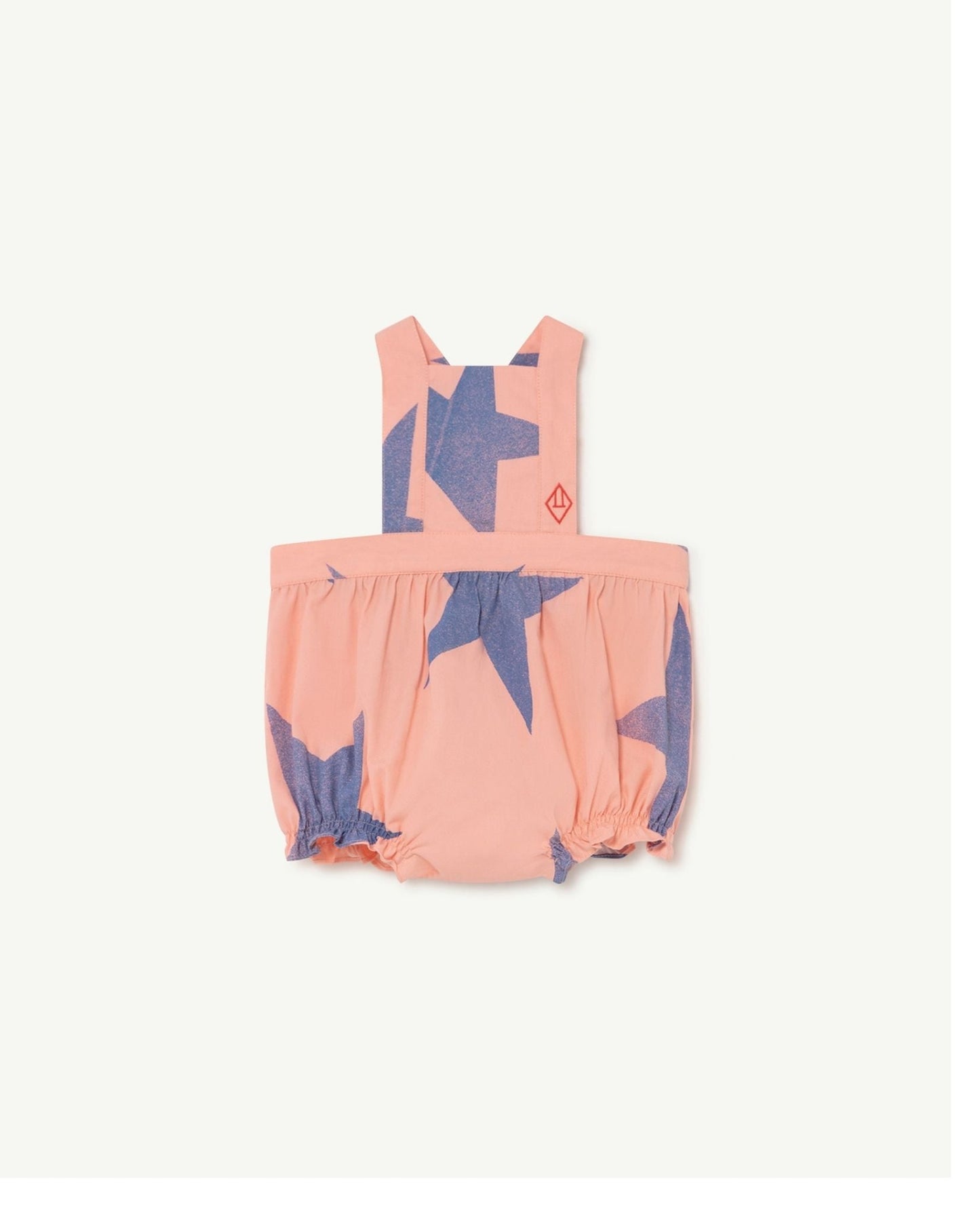 Meerkat baby jumpsuit Pink Stars Baby Grows The Animals Observatory