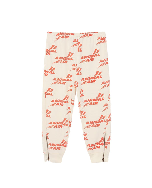 Panther pants White animal air Trousers The Animals Observatory