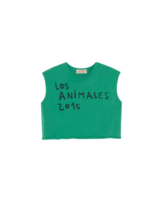 Prawn T-shirt Green los animales Tops The Animals Observatory