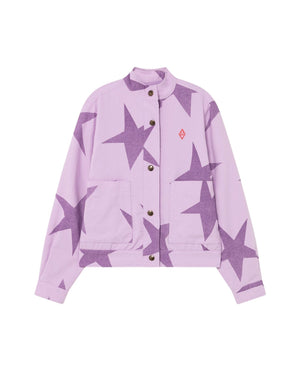 Tiger jacket Lilac Stars Outerwear The Animals Observatory