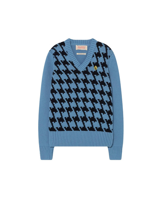 Toucan Sweater Blue Knitwear The Animals Observatory