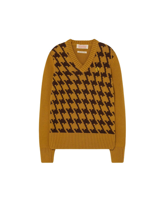 Toucan sweater Mustard Knitwear The Animals Observatory