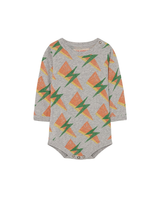 Wasp baby body Grey lightning Baby Grows The Animals Observatory