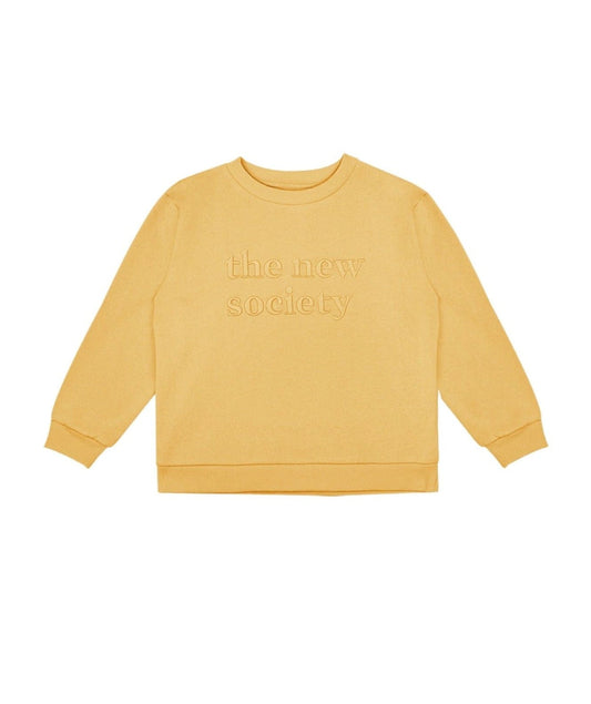 Hugo Sweater Mustard Sweatshirts The New Society