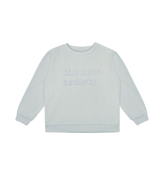 Hugo Sweater Pearl Blue Sweaters The New Society