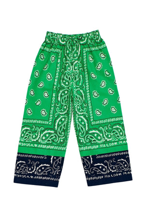 Bandana Trousers Green Trousers Maison Mangostan