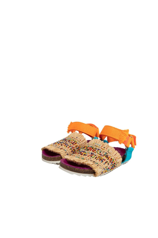 Mandarin Orange Shoes Maison Mangostan