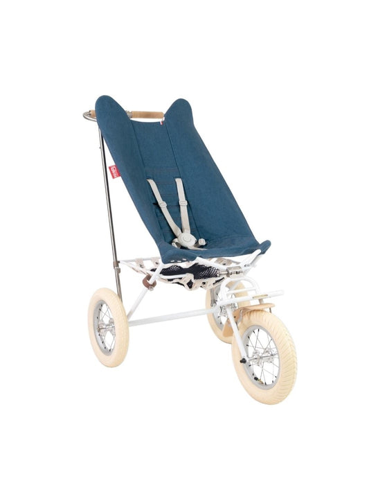 Nature stroller, White / Blue