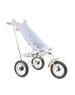 Adventure Stroller White / Sky Blue