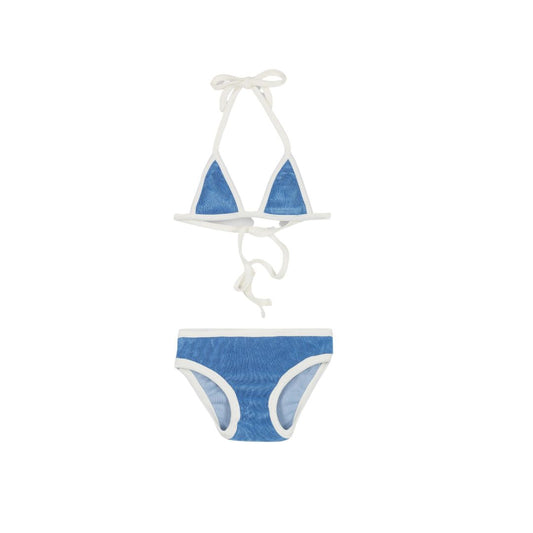 Maillot Bonnie Bright Blue / Belt Vanilla