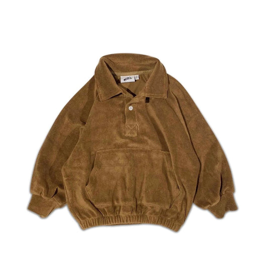 Towelling Collar Sweater