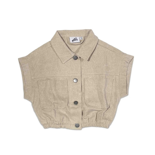 Twill Jacket: Sand