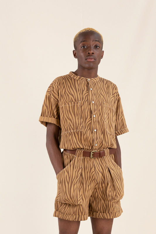 WONDER Biscuit Zebra - Oversized Shirt