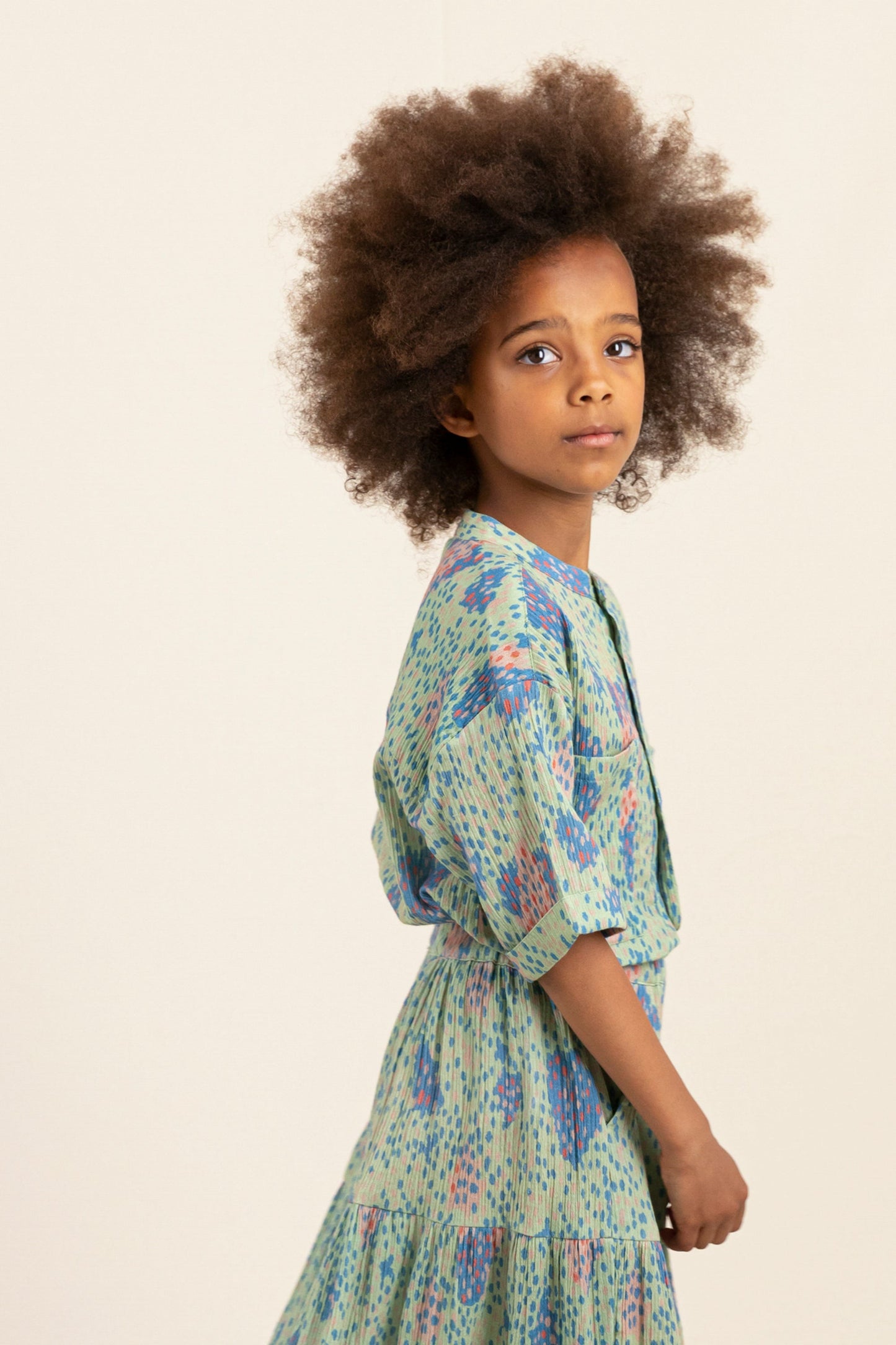 WONDER Pistache Camo - Oversized Shirt