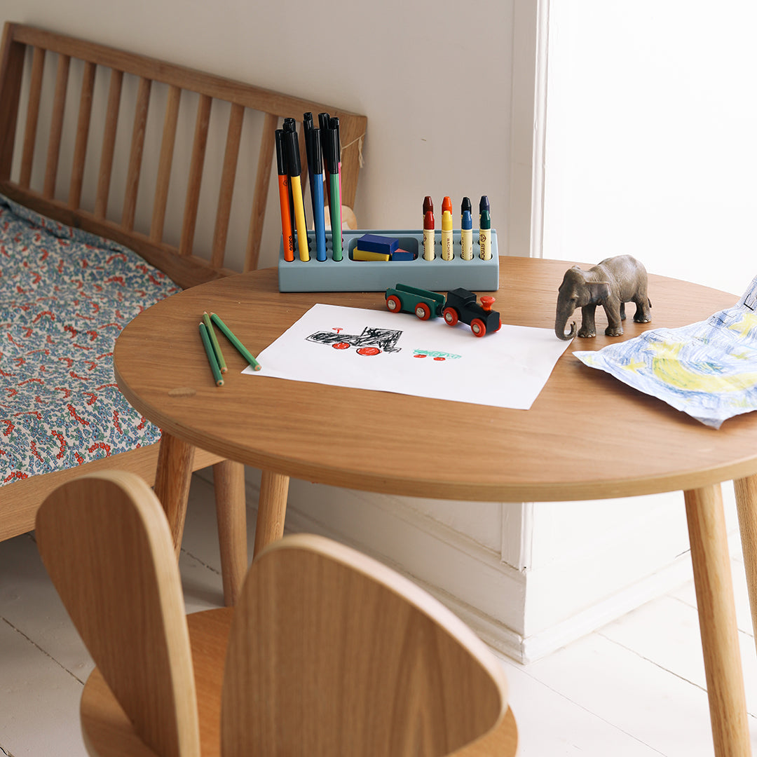 Penholder Blue Wood Nofred