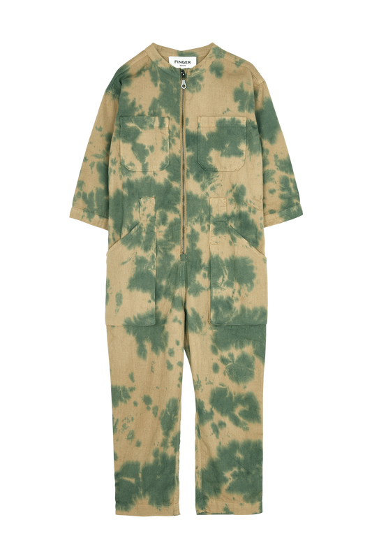 ZEBRA Khaki Tie & Dye - Jumpsuit