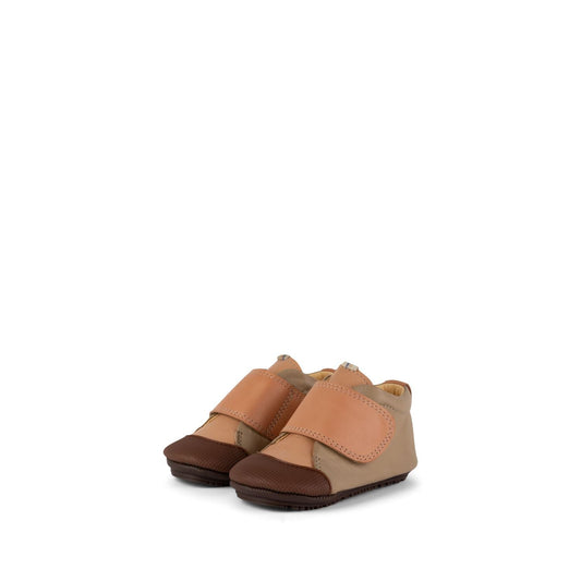 Amaretto/Peach Strap Chukka Shoes & Booties Dulis Shoes