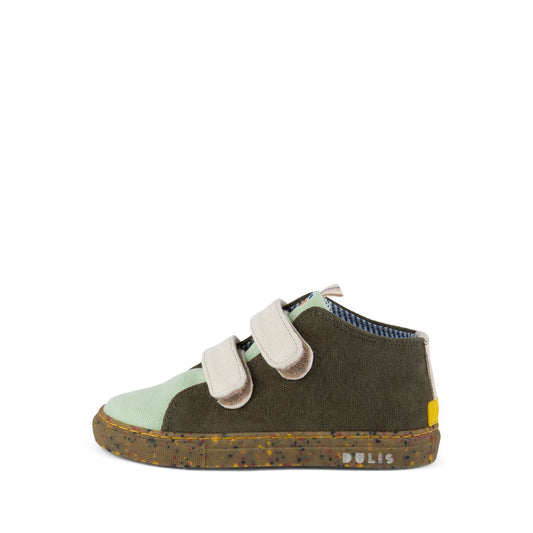 Anis/Khaki Eco Strap Mid Sneakers Shoes Dulis Shoes