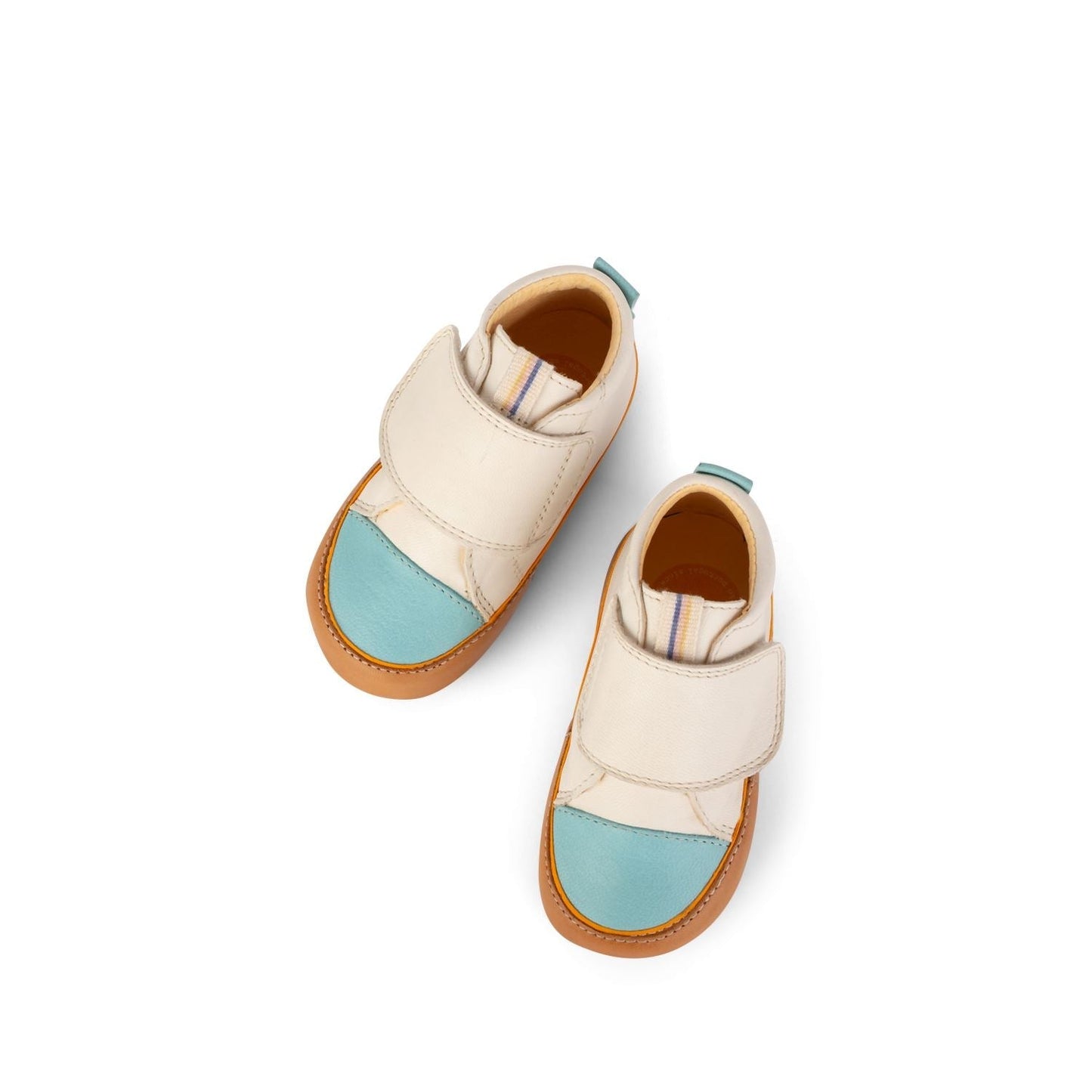 Aqua/Cream Strap Sneaker Booties Shoes & Booties Dulis Shoes