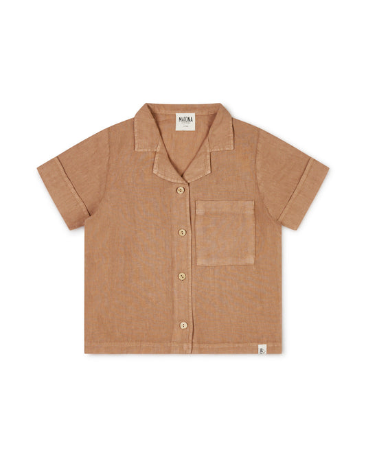 Ari Shirt Tan Tops Matona