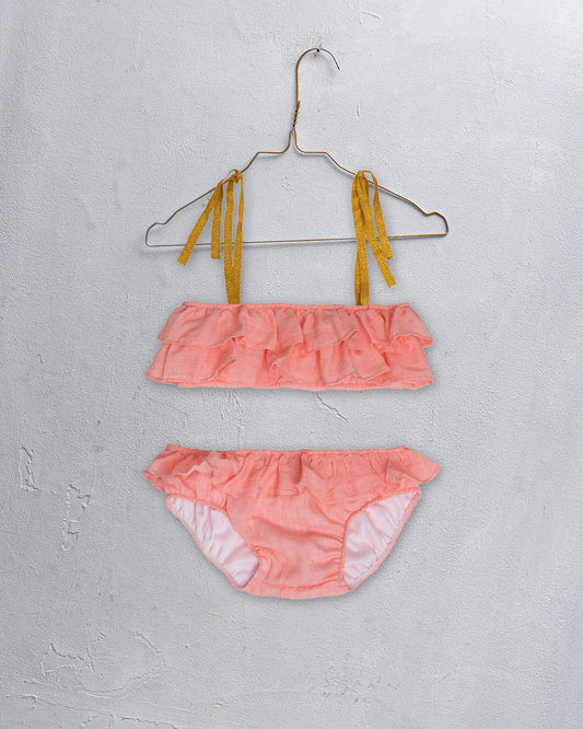 Ariel Bikini Coral Swimwear Cosmosophie