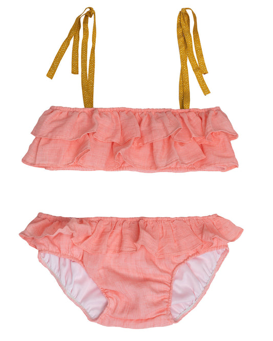 Ariel Bikini Coral Swimwear Cosmosophie