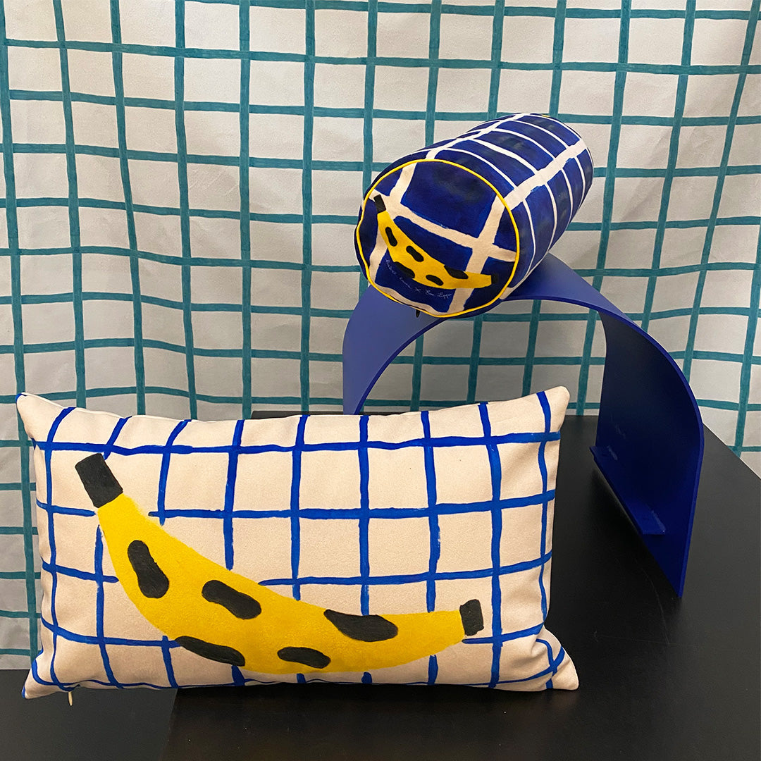 Banana Cushion Cushions Babel Brune