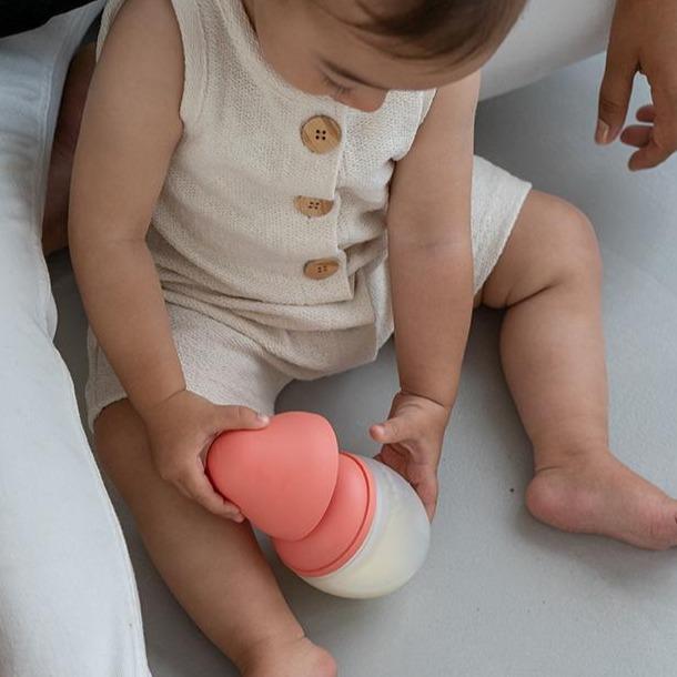 Coral Baby bottle- 150 ml Baby feeding Élhée