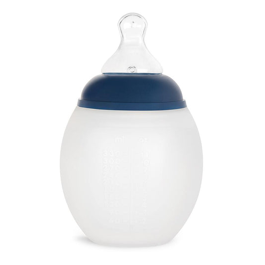 Dark Blue Baby Bottle - 330 ml Baby feeding Élhée