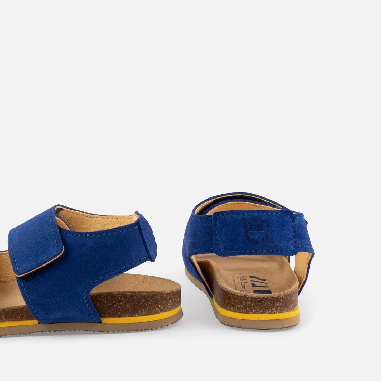 Blue D-Velcro Sandals Shoes Dulis Shoes
