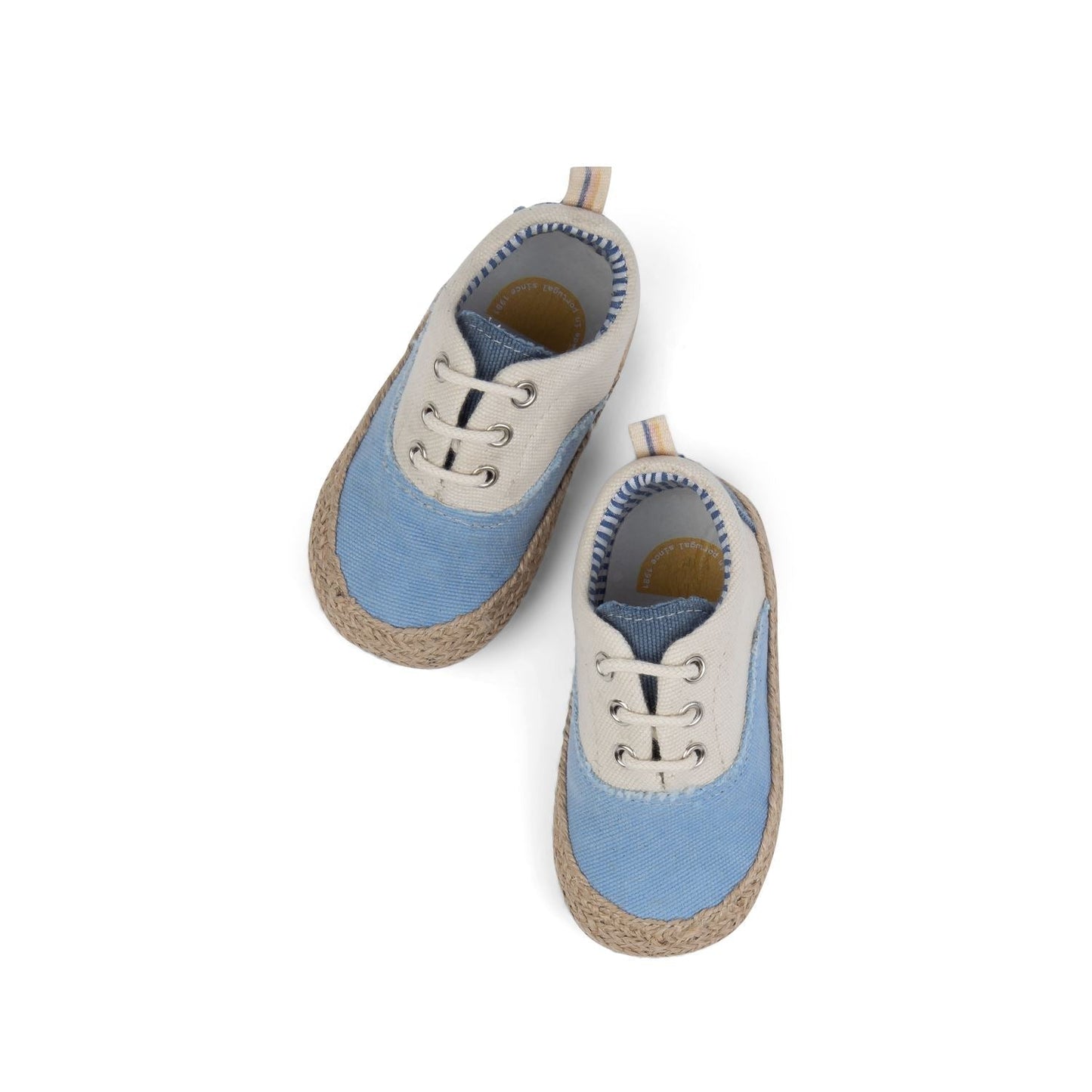 Blue/Cream Eco Derby Shoes Shoes & Booties Dulis Shoes