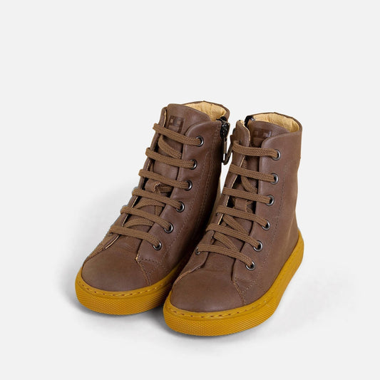 Camel High Top Sneakers Shoes Dulis Shoes